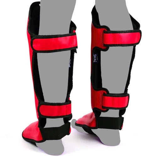 Twins SGL10 Double Padded Leather Shin Pads - OTM Fight ShopTwins Special